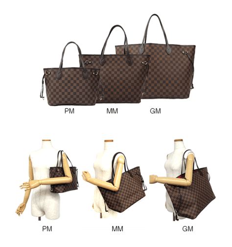 neverfull gm louis vuitton replica|louis vuitton tote size chart.